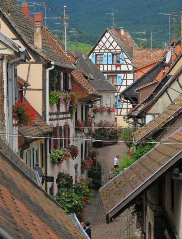 Gite Au Coeur D'Eguisheim Kamer foto